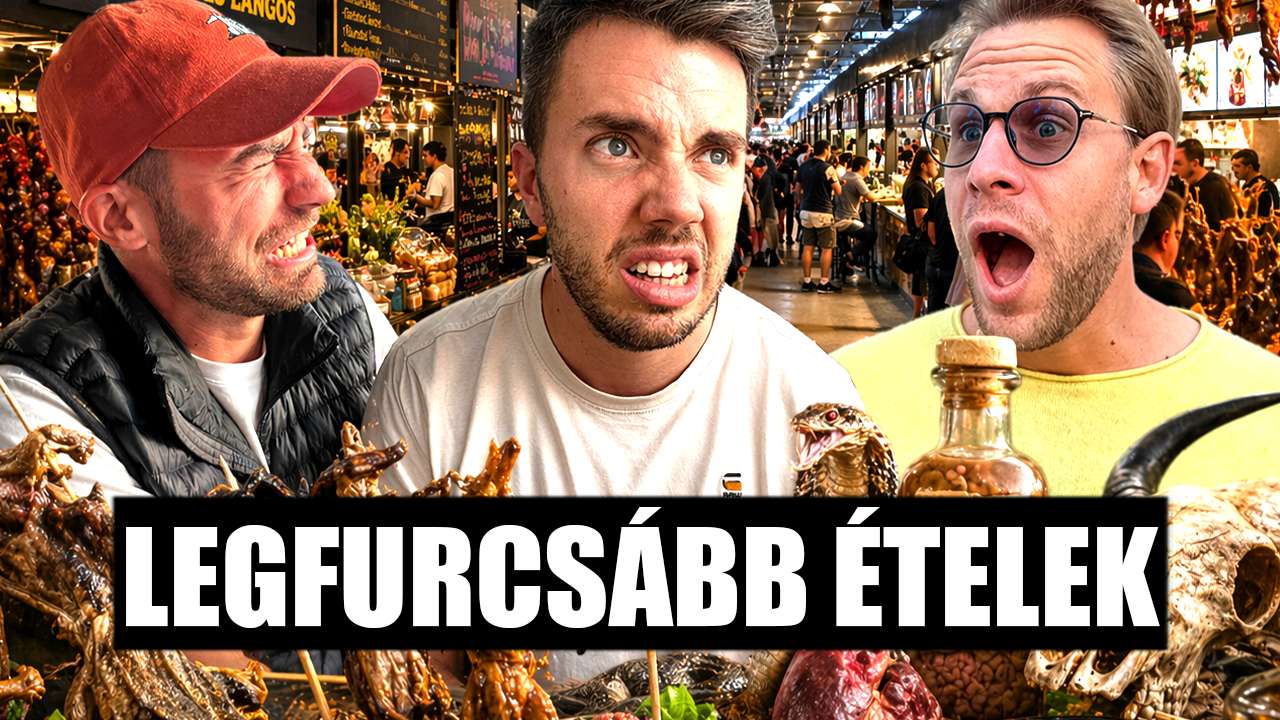 A világ LEGFURCSÁBB ételei