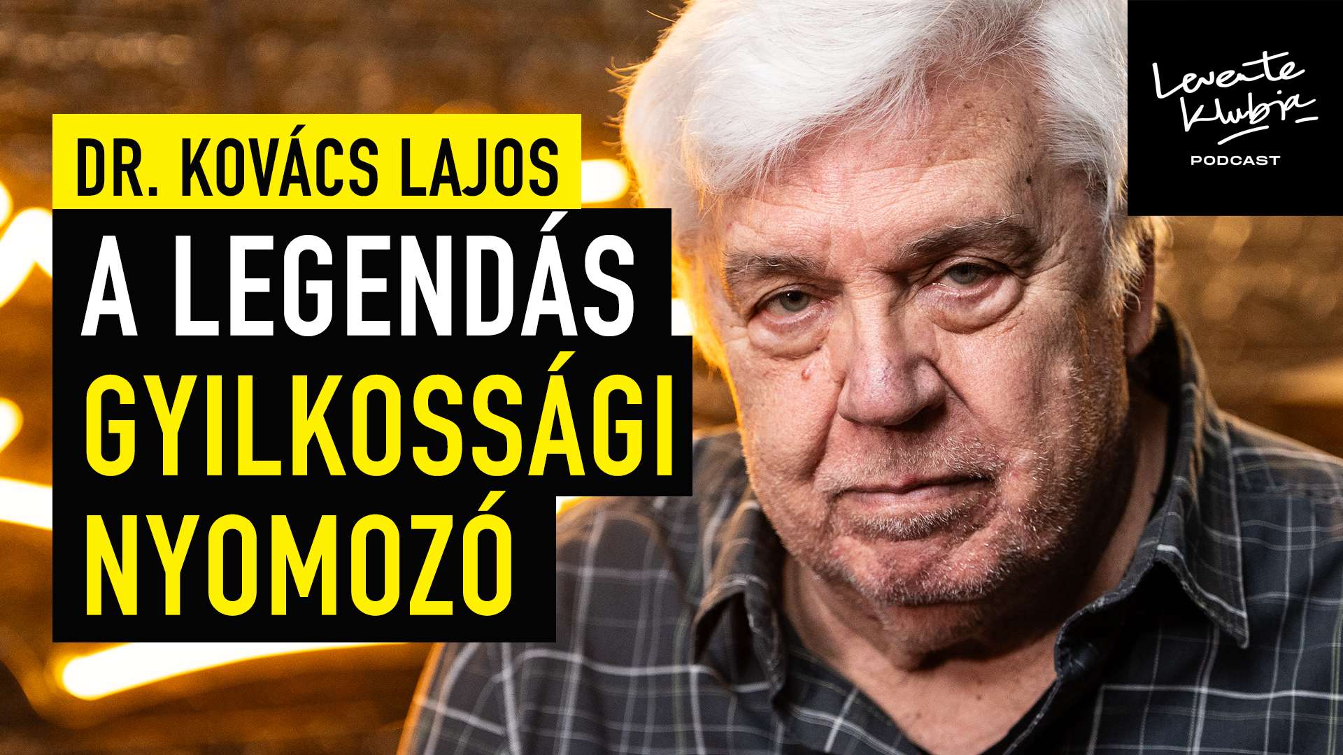 "A gyilkosság jellemzően a viszonylag egyszerű emberek bűncselekménye"